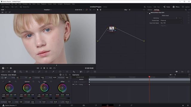 Retouch4me Heal OFX: AI Video Retouching