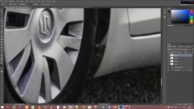 Photoshop CC - Virtual Car Tuning - Suzuki Swift смотреть онлайн