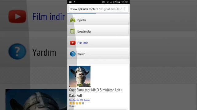 Goat simulator apk bedava nasıl indirilir смотреть онлайн