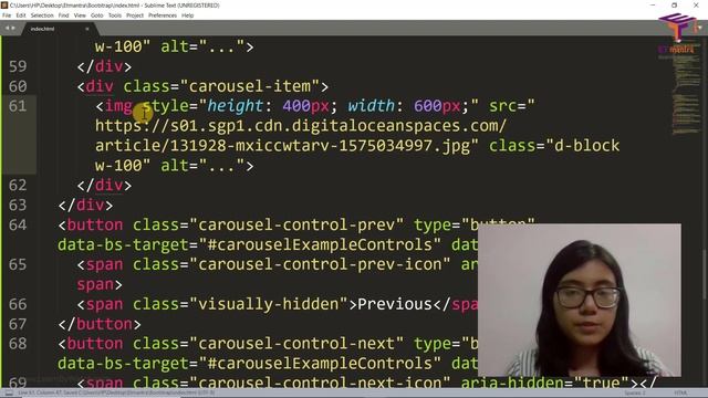 Bootstrap Navbar & Carousel Slider | Bootstrap for Beginners | Alisha's Guide to Bootstrap [Ep 6/7] смотреть онлайн