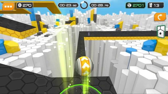 GYRO BALLS - All Levels Gameplay Android, iOS ( Part 16 ) GyroSphere Trials смотреть онлайн