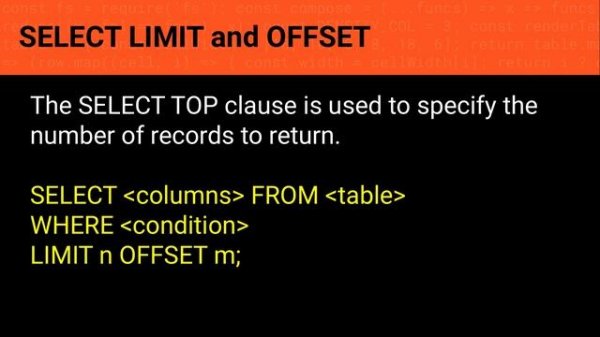 ? SQL: SELECT, math functions, aliases, limit, with, into
