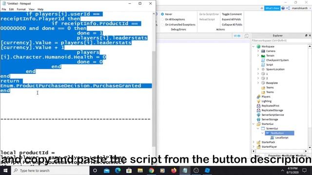 how to make an obby skip stage in roblox studio (pay to skip) (please check description) смотреть онлайн