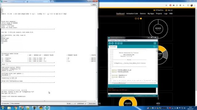IoTAppStory running from Visuino смотреть онлайн