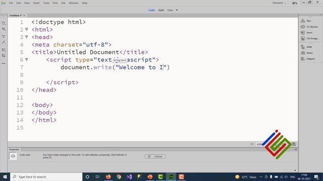 Introduction of JavaScript смотреть онлайн