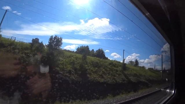 101) "Уралсиб-20". Пригородные поездки в Сокур и Ложок. Красоты Сибири, Обское море и ЭП2Д. смотреть онлайн