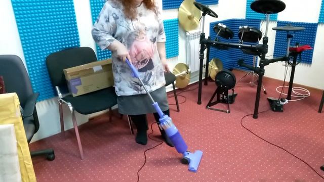 Пылесосим рабочее помещение! Обзор пылесоса "Kitfort KT-5164" смотреть онлайн