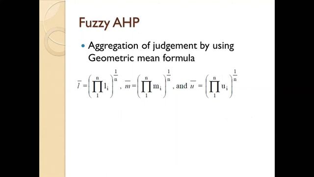 Analytical Hierarchy Process and Fuzzy Analytical Hierarchy Process by Dr Arindam Nag смотреть онлайн