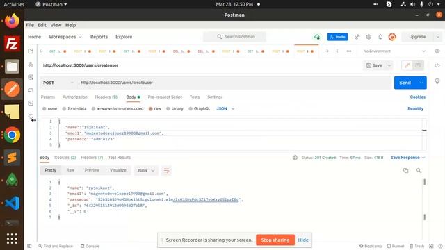 How to implement JWT authentication in NestJS Register User смотреть онлайн