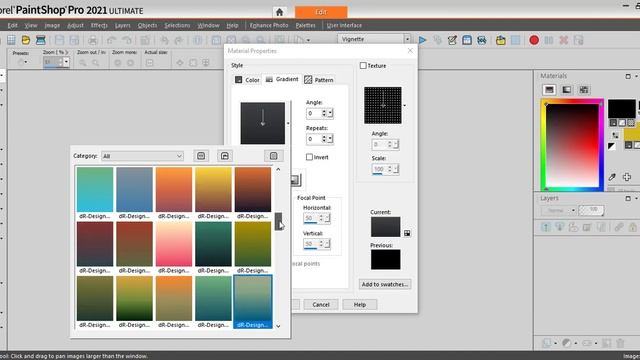 Importing Photoshop Gradients in PaintShop Pro смотреть онлайн