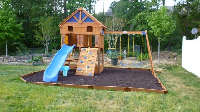 ДЕТСКАЯ ИГРОВАЯ ПЛОЩАДКА На ДАЧЕ смотреть онлайн