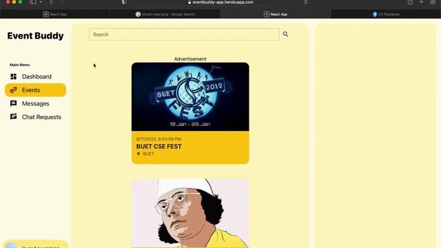 L2-T2 Database Project Showcase | EventBuddy | React JS Node JS Postgres смотреть онлайн