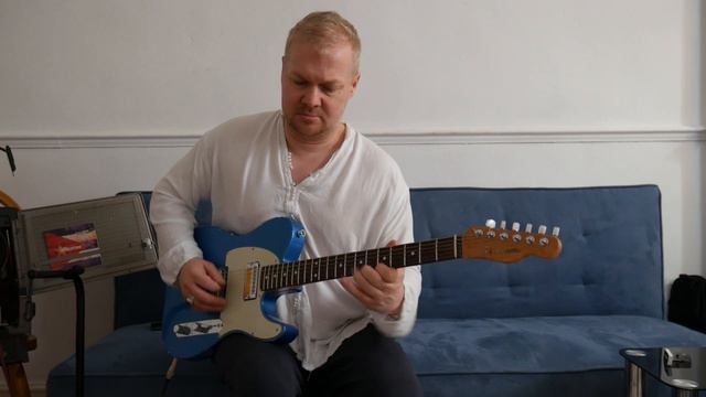 My guitars: the only Telecaster in the world with a Guyatone Goldfoil and Dearmond pickup combo смотреть онлайн