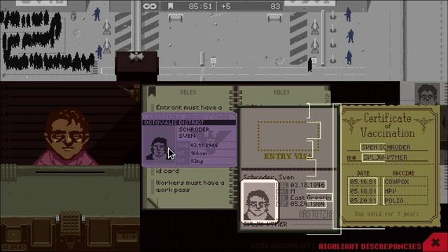 Don't Mess Up - Let's Play Papers Please Bonus Part 2 смотреть онлайн