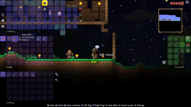 Pierwsza Misja W Grze Terraria Nintendo Switch