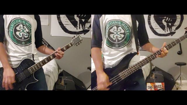 Rise Against - Give It All - Bass and Guitar Cover (Tabs in description) смотреть онлайн