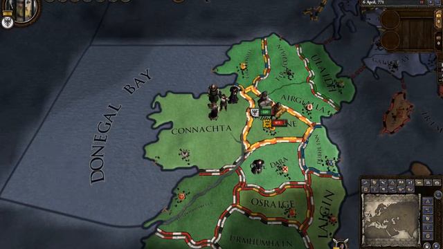 Crusader Kings 2: Let's take over Ireland!! смотреть онлайн