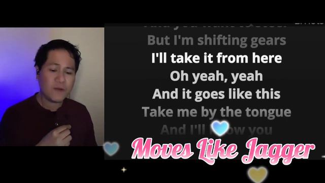 Moves Like Jagger - Maroon 5 x Christina Aguilera - Karaoke - Male Part Only смотреть онлайн