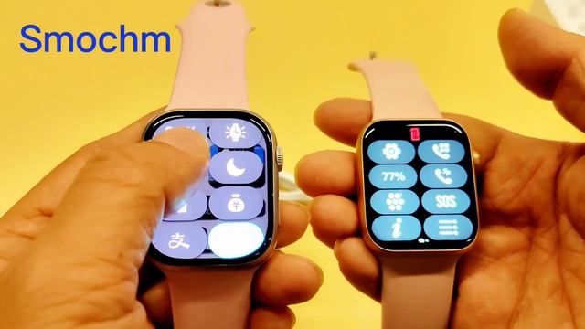 2023 Smart watch comparision: smochm Amoled Hk9 pro and w59 smart watch, which is better? смотреть онлайн