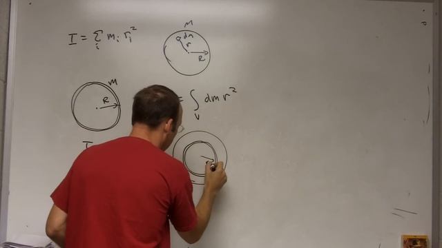 How to derive the moment of inertia of a disk смотреть онлайн