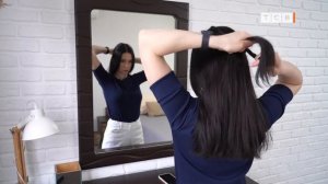 Топ причёсок с заколкой-крабом