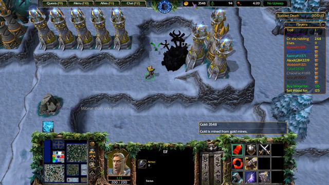 Warcraft 3 Reforged Troll vs Elves x2, Troll Won смотреть онлайн
