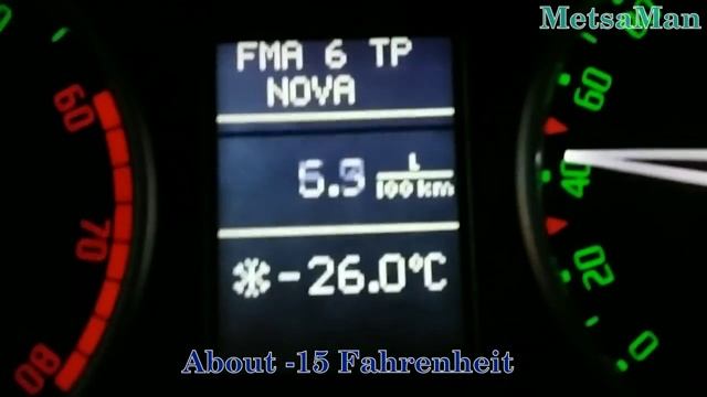 Skoda Fabia in freezing Cold Climate - 26 Celcius / -15 Fahrenheit смотреть онлайн