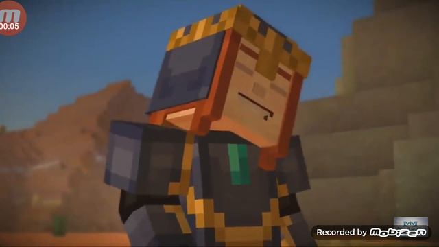 Minecraft Story Mode Petra Cracks Bones смотреть онлайн