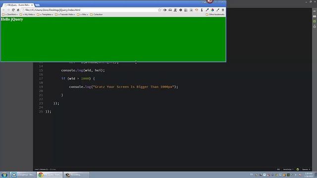 [ jQuery In Arabic ] #36 - Events Reference - Resize смотреть онлайн