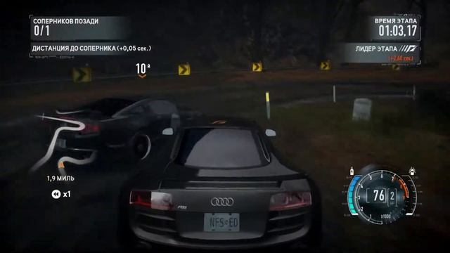 NEED FOR SPEED, THE RUN, AUDI R8 смотреть онлайн