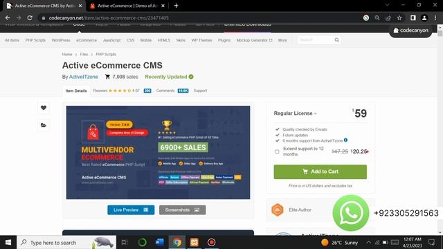 Create Multi-Vendor Ecommerce website with Active Ecommerce free php Script смотреть онлайн