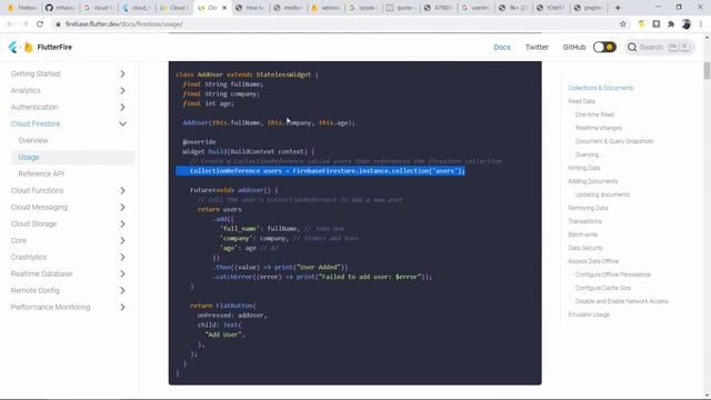 From Workshop Sessions (adding firestore to the project) смотреть онлайн