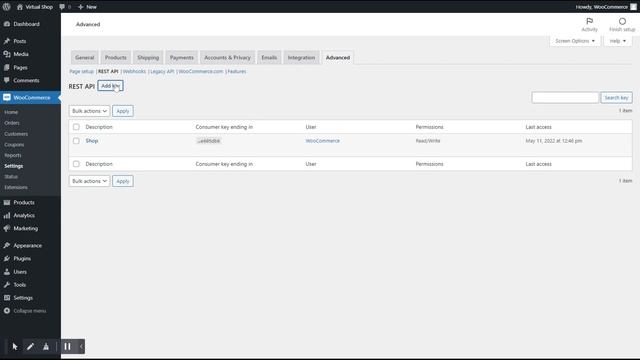 How to create WooCommerce API Keys смотреть онлайн