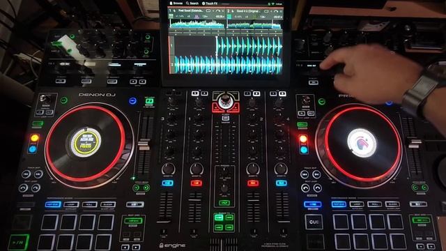 Denon DJ Prime 4 tips ands tricks with the new Engine DJ OS 3.1.0 - Echo Out transitions смотреть онлайн