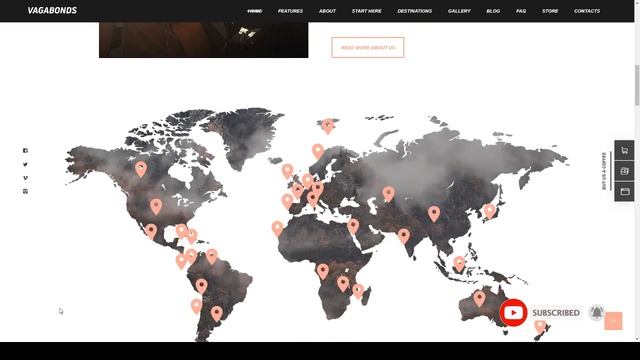 Vagabonds Personal Travel amp Lifestyle Blog WordPress Theme смотреть онлайн