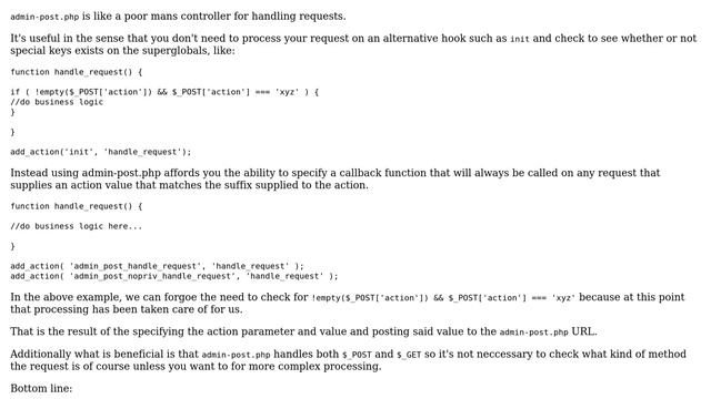 Wordpress: What is the real intention for admin-post.php? (2 Solutions!!) смотреть онлайн