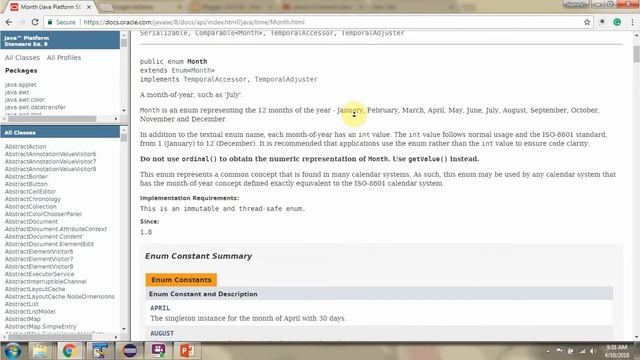 Java 8 Month Enum Introduction | Java 8 Date and Time | Java Date and Time смотреть онлайн
