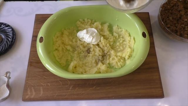 КАРТОФЕЛЬ ФАРШИРОВАННЫЙ ФАРШЕМ В ДУХОВКЕ смотреть онлайн