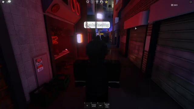 Testing Shaders - Neon District (ROBLOX) смотреть онлайн