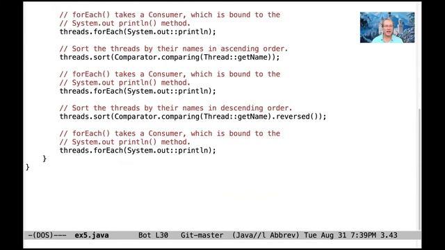 Example of Using a Modern Java Consumer Interface with the for-each Loop смотреть онлайн