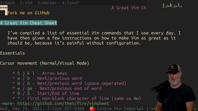Beginner Boost, Day 11: Edit Files with Vi (Then Vim) [20210519230400] смотреть онлайн