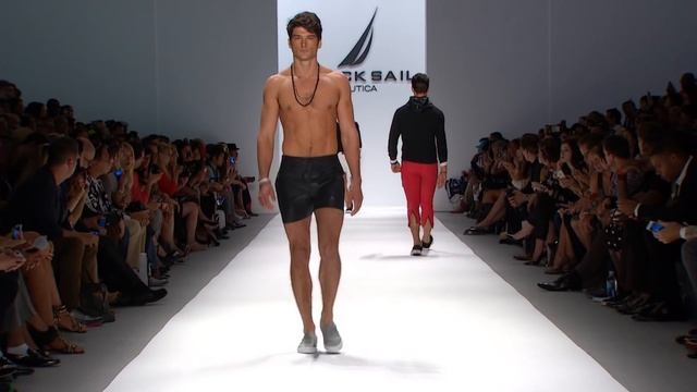 Nautica Men's Spring 2014 Black Sail Fashion Show смотреть онлайн