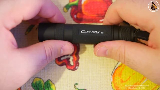 Convoy S2+ 365nm Nichia UV (Бюджетный ультрафиолетовый фонарь) смотреть онлайн