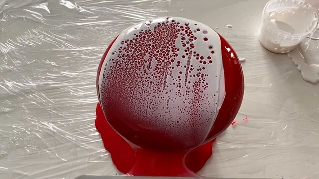 Зеркальная глазурь. Крутой эффект леопард. #залеопардилось #зеркальнаяглазурь смотреть онлайн