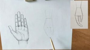 Как нарисовать руки карандашом
