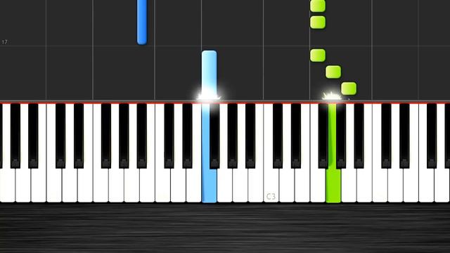 Gravity Falls Theme - EASY Piano Tutorial 50% Speed - Synthesia смотреть онлайн