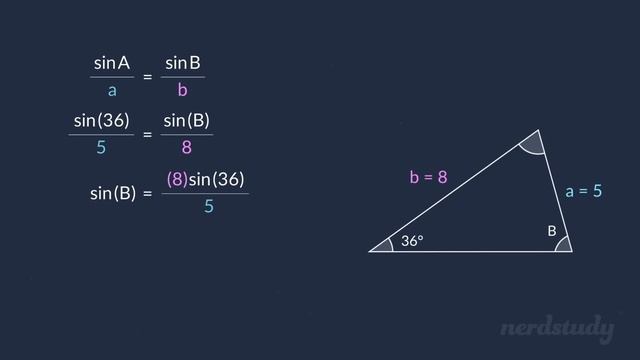 The Ambiguous Case for Sine Law - Nerdstudy смотреть онлайн