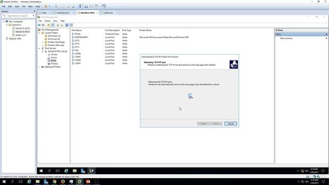 13 - Windows Server 2016 - How to Install and Configure Print Server Full Step By Step смотреть онлайн