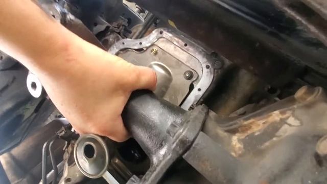 2005 4.7 4runner lower oil pan gasket replacement смотреть онлайн