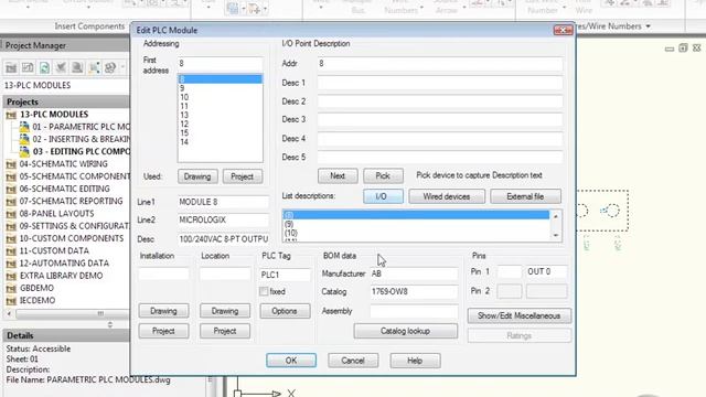 AutoCAD Electrical_Ryuzin (13 04 Editing PLC Components) смотреть онлайн